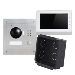 Kit videoportero  IP X-Security cámara 1.3MP para empotrar (VTK-F2000-IP)