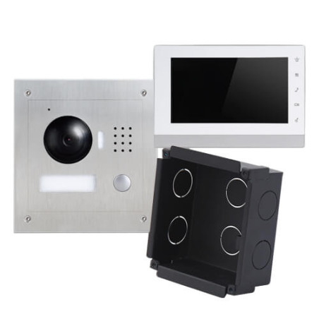 Kit videoportero  IP X-Security cámara 1.3MP para empotrar (VTK-F2000-IP)