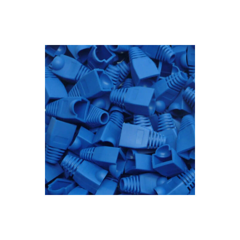 Protector cable red RJ45 Azul