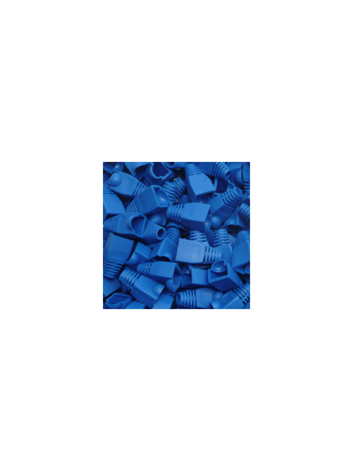 Protector cable red RJ45 Azul