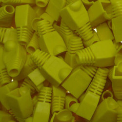 Protector cable red RJ45 Amarillo