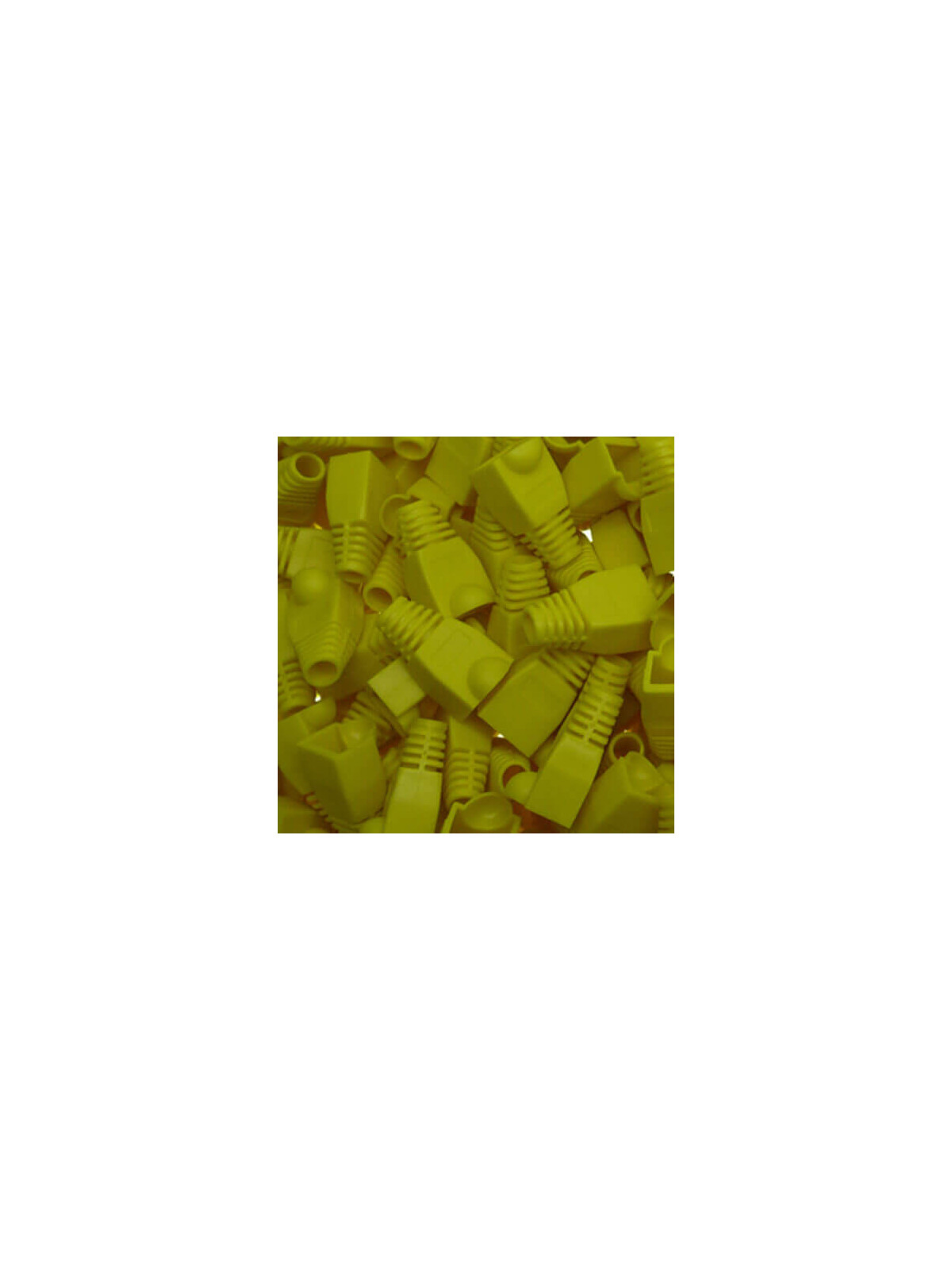 Protector cable red RJ45 Amarillo