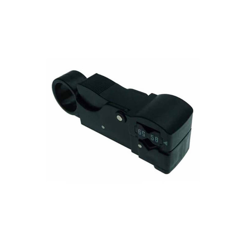Pelacables para cable RG58 RG59 con triple cuchilla regulable HT312B