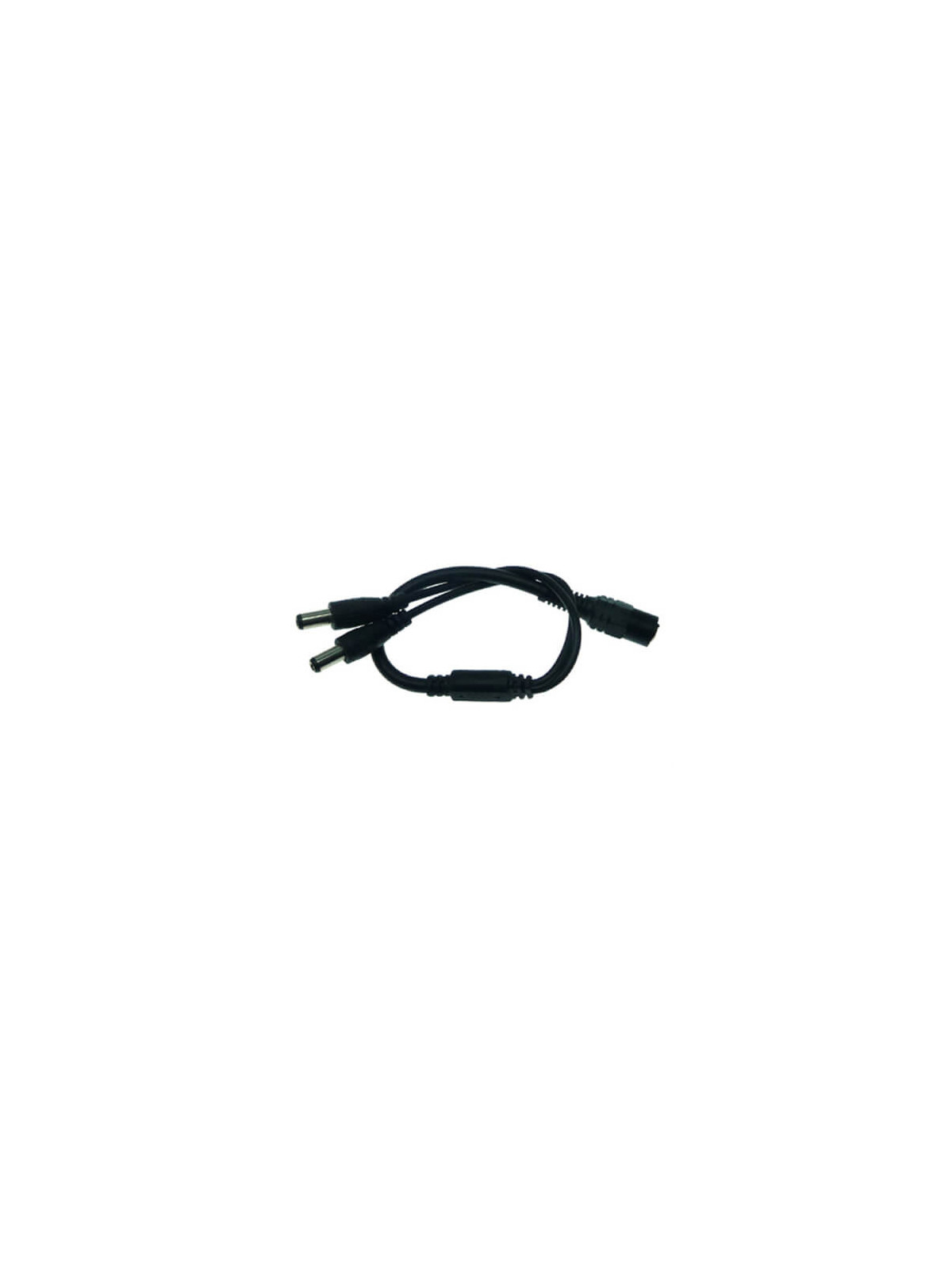 Cable alimentación  1 a 2 (1x2.1mm macho a 2x2.1mm hembra)