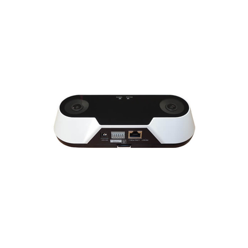 Cámara conteo de personas IP Safire SF-IPCOUNT-001 640x960 2.8mm (doble sensor) H264 POE SD Alarmas