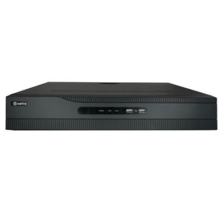 Grabador NVR  Safire    SF-NVR6432-4K 32ch 8MP 256Mbps H265+ HDMI4K SATAx4 Alarmas