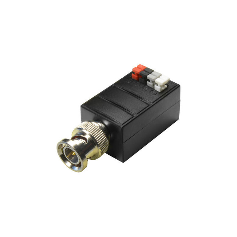 Transceptor activo de video HD de  1 canal por par trenzado BA615A-TX