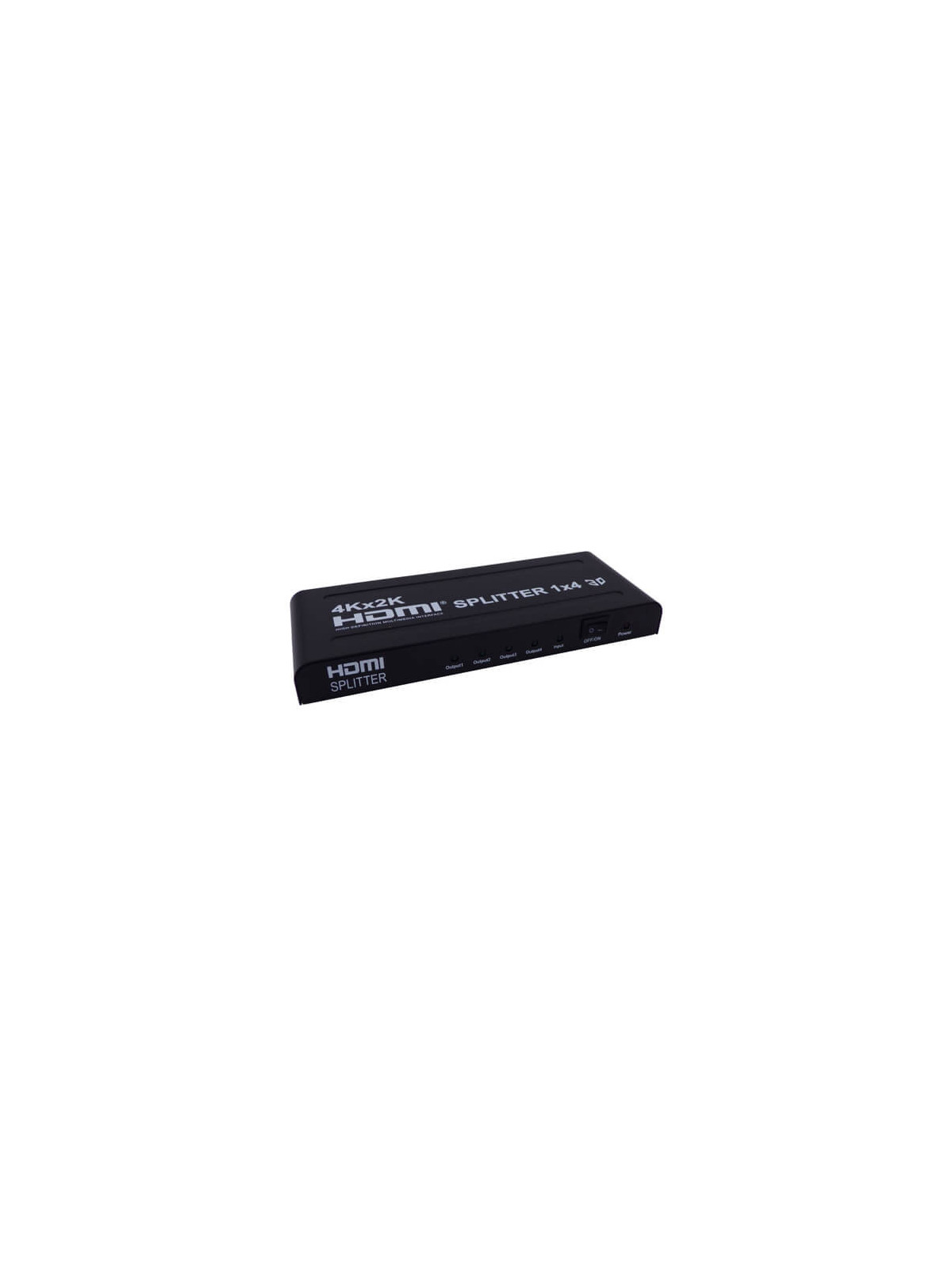 Splitter HDMI   4 canales 4K (4x1ch) con amplificador HDCP HDMI 1.4