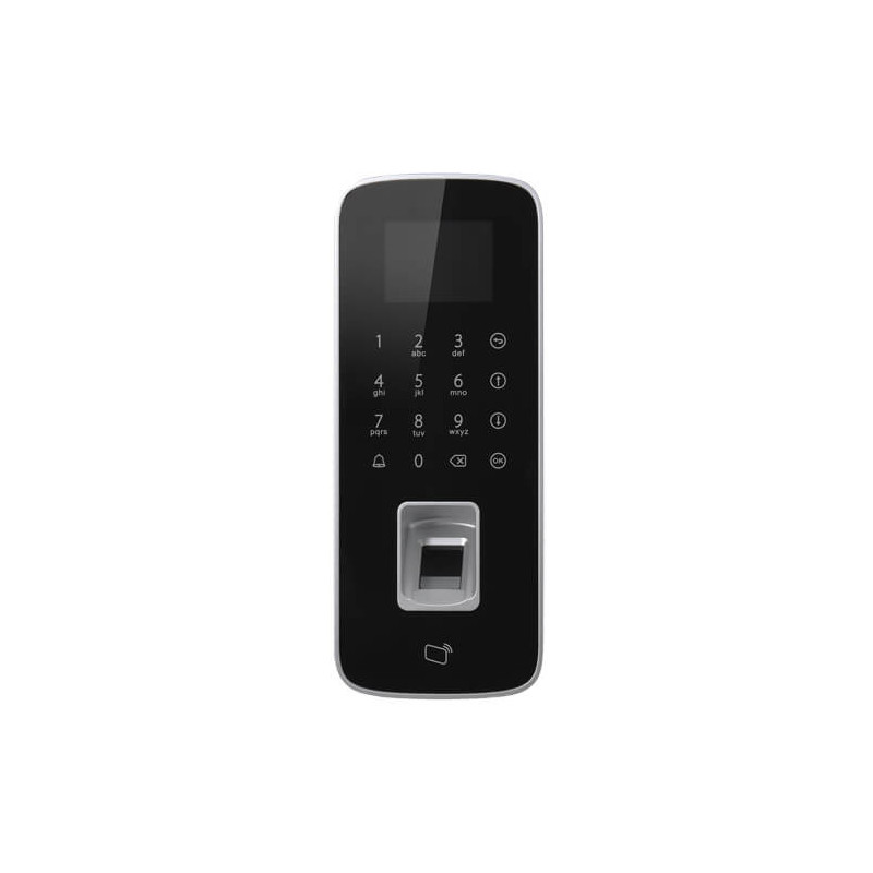 Control de presencia y accesos X-Security XS-AC1212-EMPF Huellas RFID Teclado TCP/IP USB RS485 Wiegand26 Relé