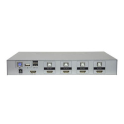 Switch KVM HDMI 4 entradas (4x1) 4xUSB type B HDMI-KVM-SW-4K