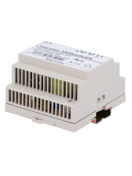 DC12V3A-DIN-UPS-P