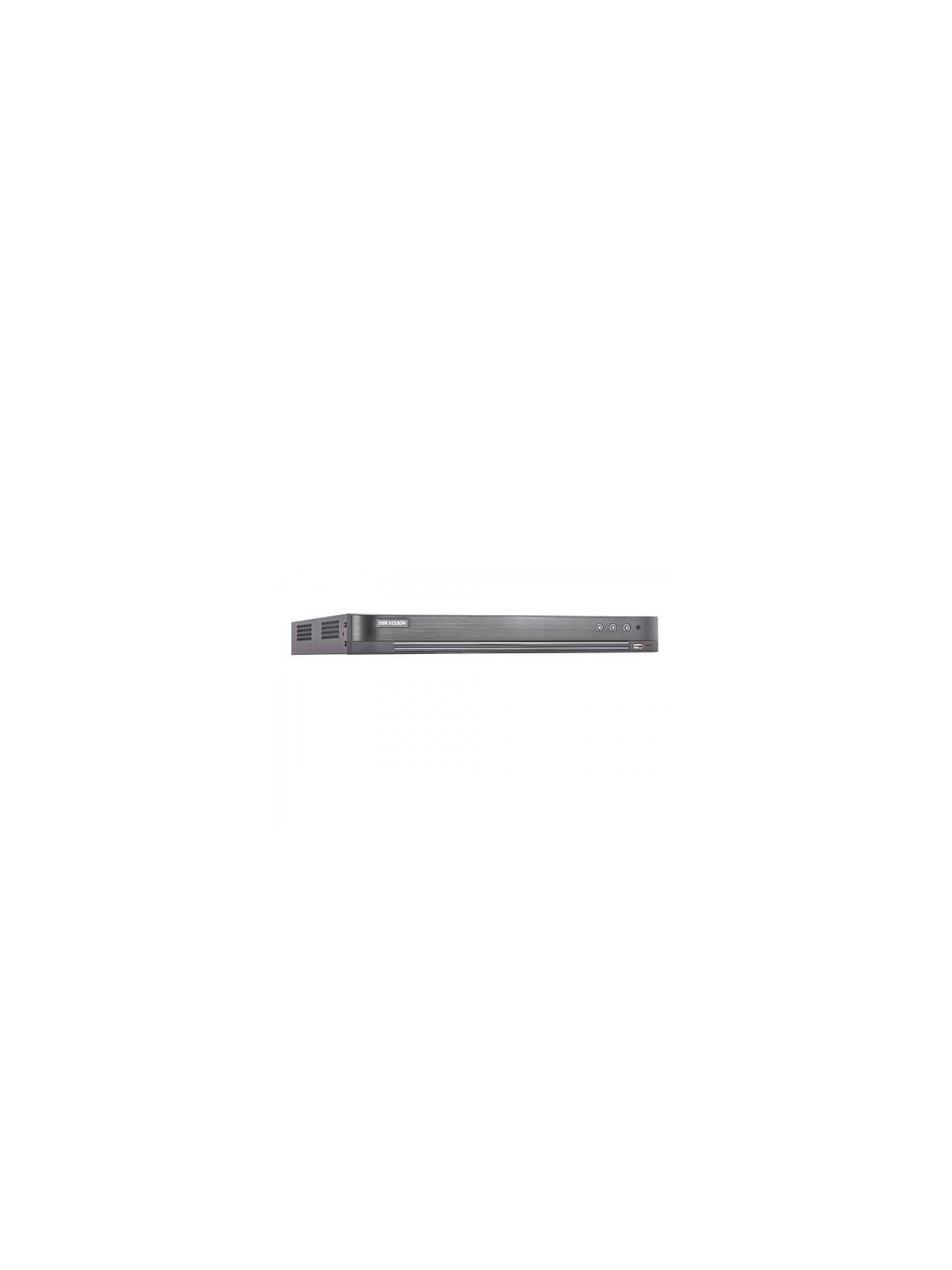 Grabador 5en1 Hikvision  DS-7216HQHI-K2/A(S) 16ch Video (2MP 400fps) 4ch IP 1ch Audio H265+ HDMI SATAx2 Alarmas
