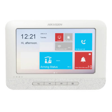 Monitor videoportero IP Hikvision DS-KH6310-W 7" (800x480) Wifi Alarmas
