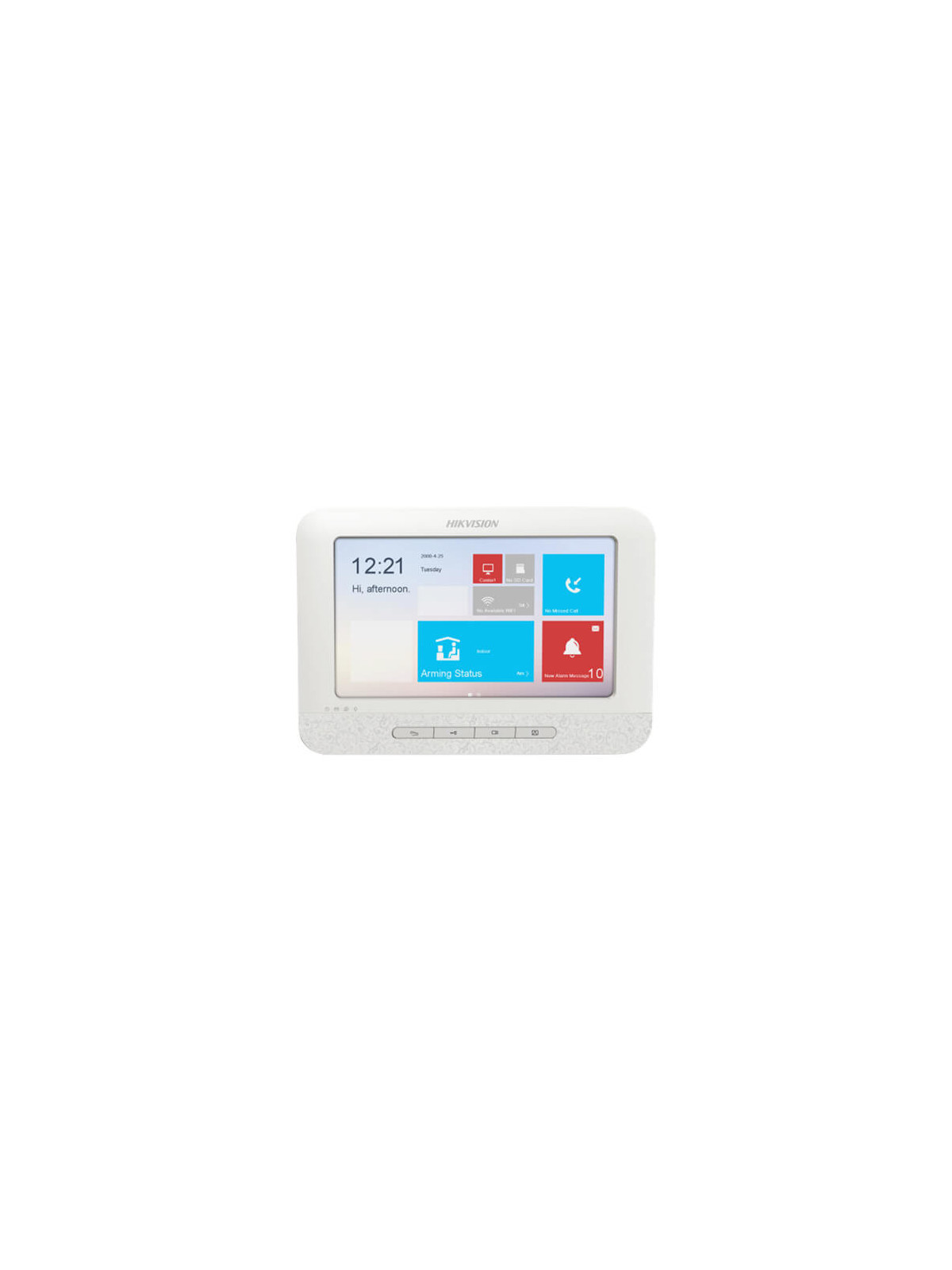 Monitor videoportero IP Hikvision DS-KH6310-W 7" (800x480) Wifi Alarmas