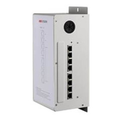 Distribuidor de red y alimentación Hikvision DS-KAD606 8 puertos 220VAC