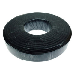 Cable combinado coaxial RG59+2x0.77 Negro (100m)