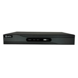 Grabador NVR  Safire  SF-NVR8208A-4K8P 8ch 12MP 80Mbps H265+ HDMI4K SATAx2 POEx8 Alarmas