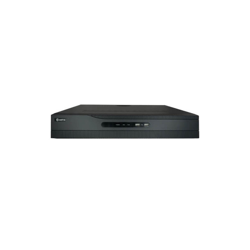Grabador NVR  Safire   SF-NVR8432A-4K 32ch 12MP 256Mbps H265+ HDMI4K LANx2 SATAx4 Alarmas