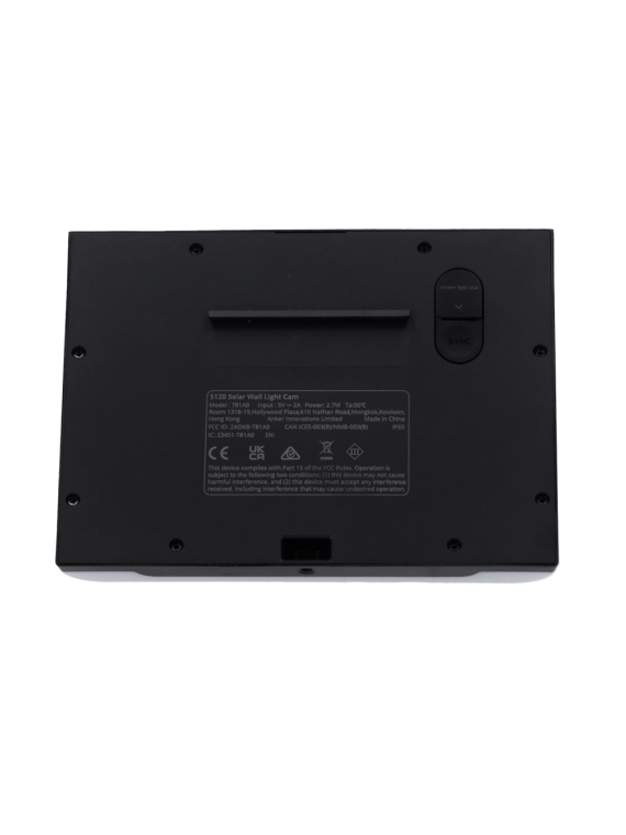 EUFY-SOLARWALL-LIGHTCAM-S120 EUFY-SOLARWALL-LIGHTCAM-S120