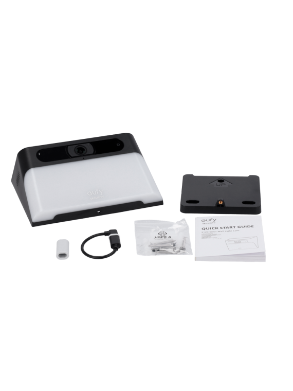 EUFY-SOLARWALL-LIGHTCAM-S120 EUFY-SOLARWALL-LIGHTCAM-S120