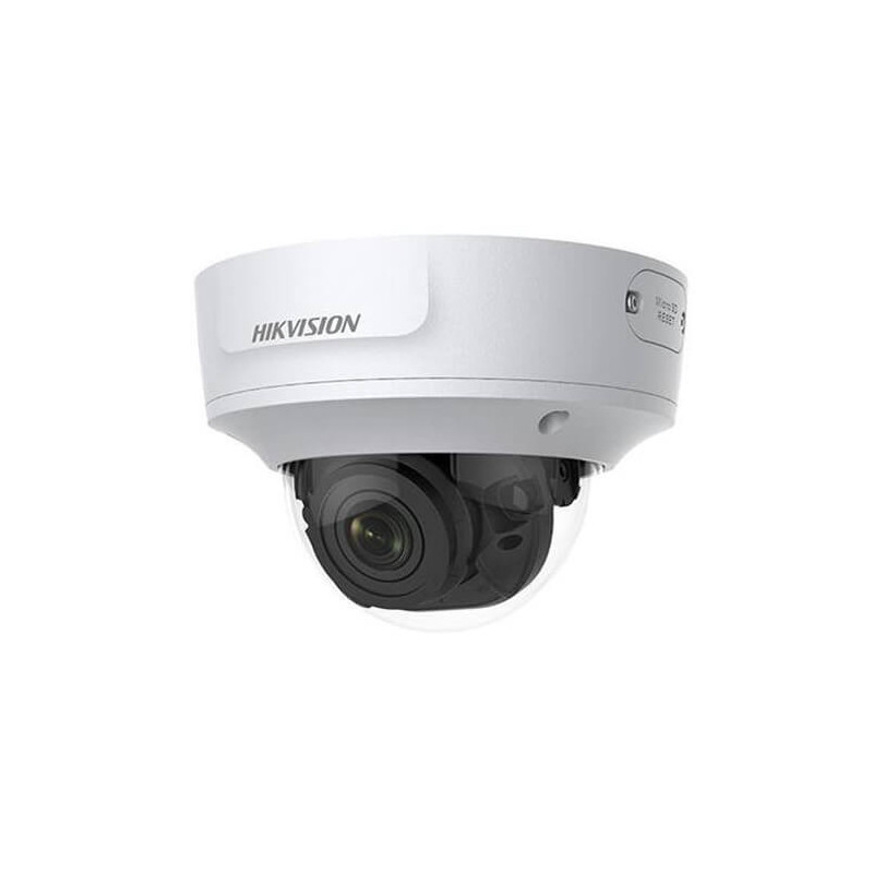 Domo IP Hikvision DS-2CD2763G0-IZS 6MP PRO IR30m 2.8-12mm motorizada H265+ POE SD WDR Audio Alarmas