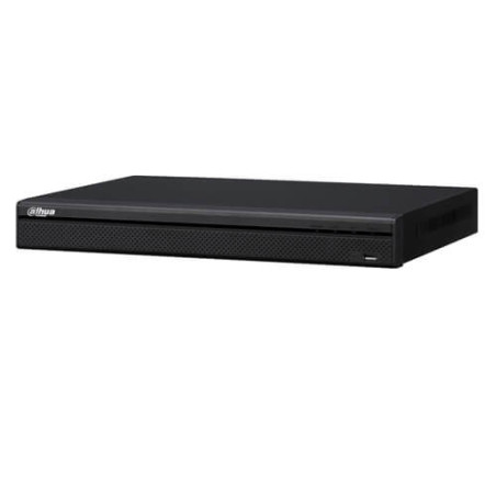 Grabador NVR Dahua   NVR5208-8P-4KS2E 8ch 12MP 320Mbps H265 HDMI4K SATAx2 Alarmas POEx8