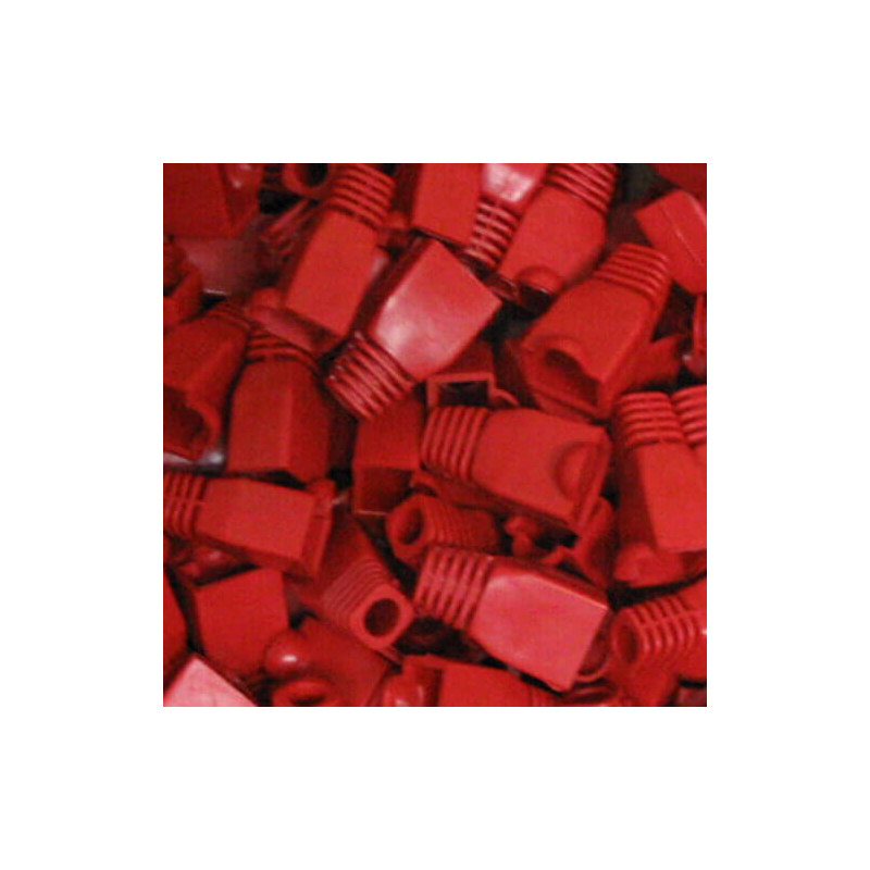 Protector cable red RJ45 Rojo