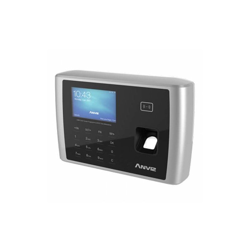 Control de presencia Anviz A380 Huellas RFID Teclado Wifi USB