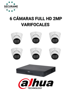 Kit videovigilancia 6...