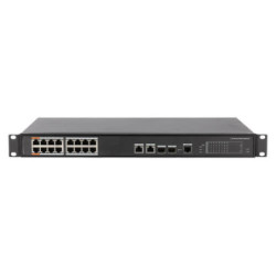 Switch    X-Security XS-SW1816-190-HIPOE 18-port 10/100M POEx16 SFPx2 190W
