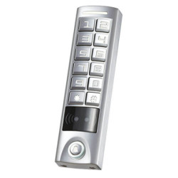 Control de accesos autónomo AC101-SLIM Teclado RFID Wiegand26 Relé Alarma Timbre IP65