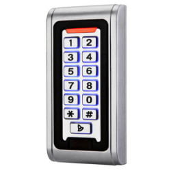 Control de accesos autónomo AC103 Teclado RFID Wiegand26 Relé Alarma Timbre IP68