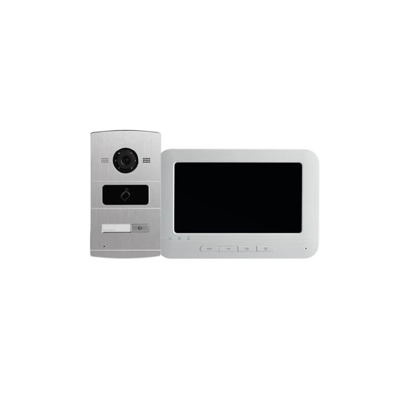Kit videoportero  IP Safire SF-VI301-IP con cámara de 1.3MP para superfície Mifare