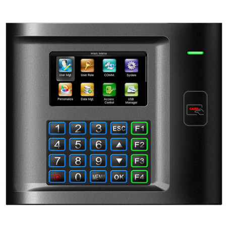 Control de presencia y accesos biométrico ZKTeco ZK-US10C-RF Tarjeta EM RFID Teclado TCP/IP USB