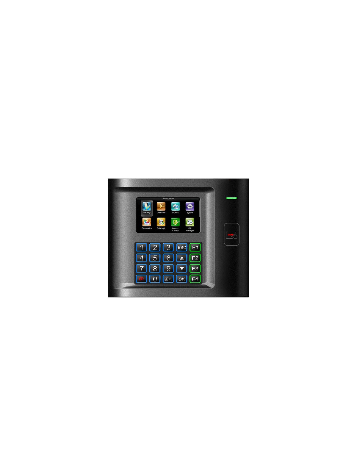 Control de presencia y accesos biométrico ZKTeco ZK-US10C-RF Tarjeta EM RFID Teclado TCP/IP USB