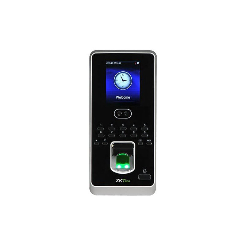 Control de presencia y accesos biométrico ZKTeco ZK-MULTIBIO800 FaceID RFID Teclado TCP/IP USB