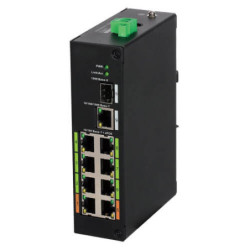 Switch X-Security XS-SW1008EPOE-120 9-port 10/100M POEx8 carril DIN