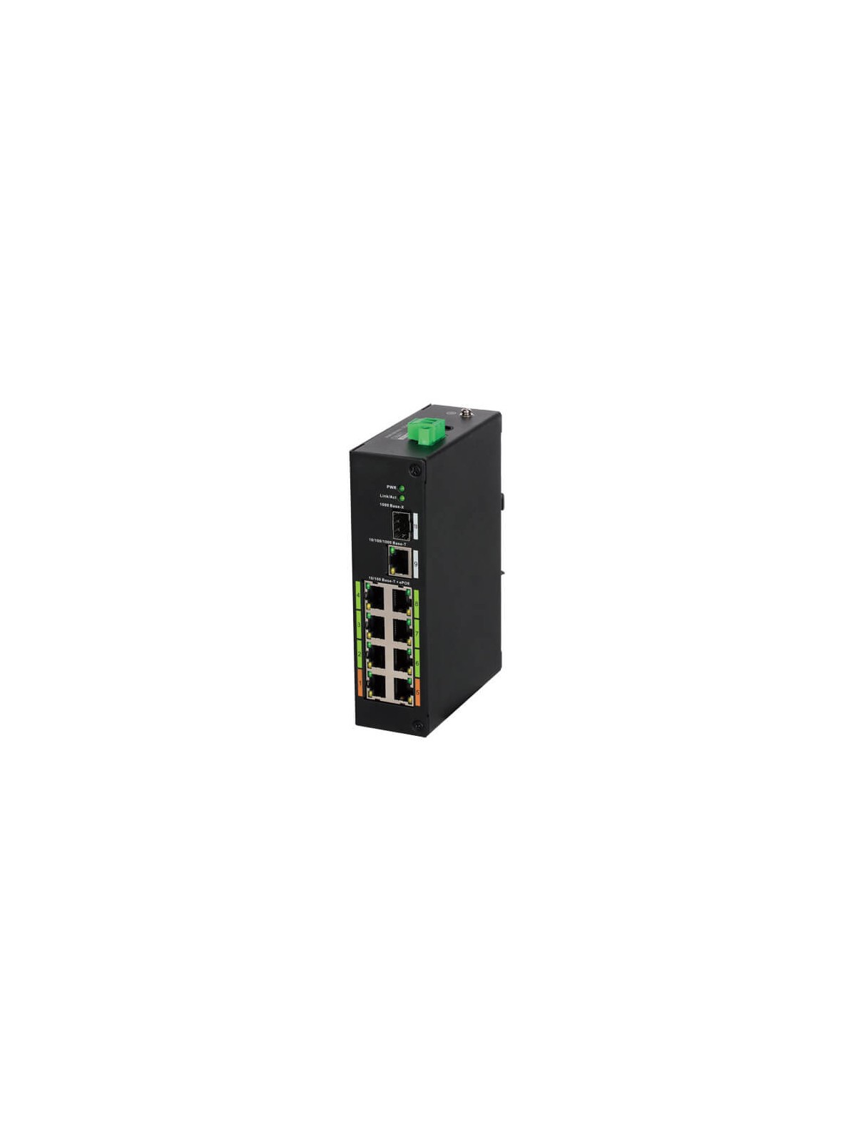 Switch X-Security XS-SW1008EPOE-120 9-port 10/100M POEx8 carril DIN