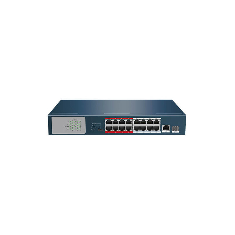 Switch     Safire SF-SW1816POE-135 18-port 10/100M POEx16 SFPx2 135W