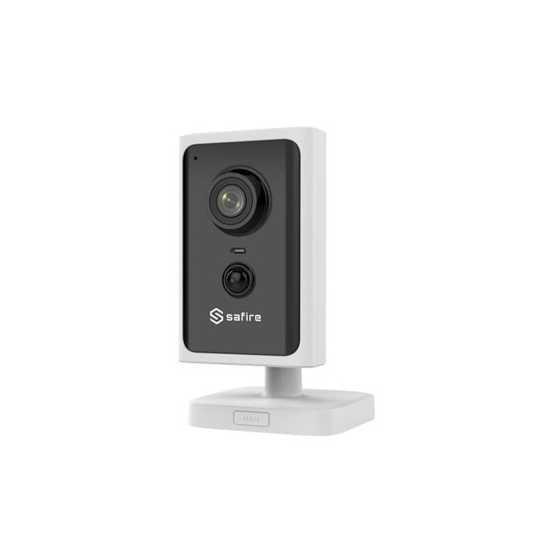 Cámara IP Safire  SF-IPCU202AWH-2W 2MP IR10m 2.8mm H265+ Wifi POE PIR SD WDR Audio