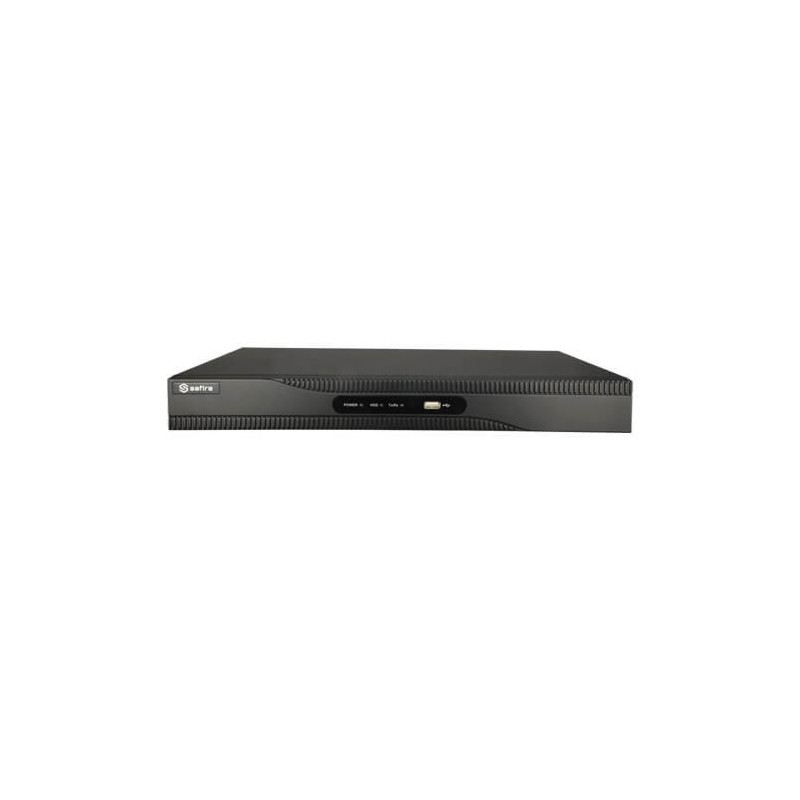 Grabador NVR  Safire      SF-NVR6216-4KE 16ch 8MP 120Mbps H265+ HDMI4K SATAx2