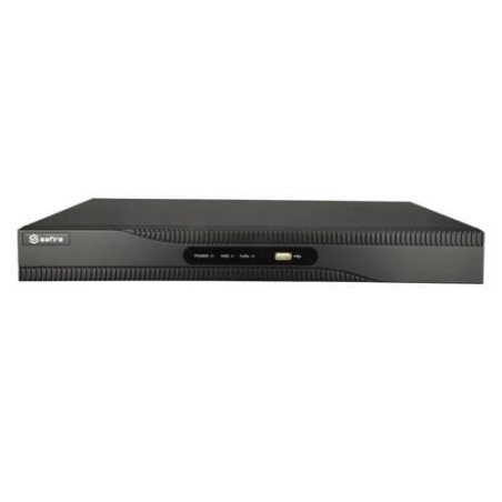 Grabador NVR  Safire      SF-NVR6216-4KE 16ch 8MP 120Mbps H265+ HDMI4K SATAx2