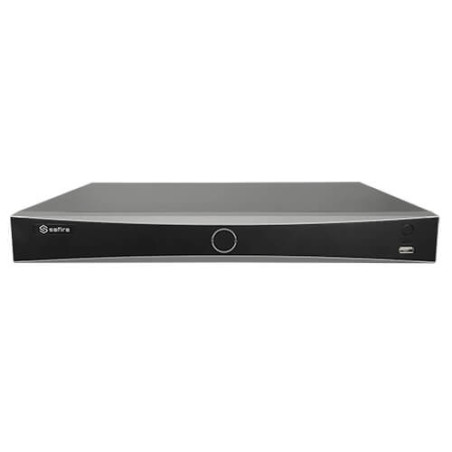 Grabador NVR Safire   SF-NVR8216A-4K-4AI 16ch 12MP 160Mbps H265+ HDMI4K SATAx2 Alarmas TrueSense