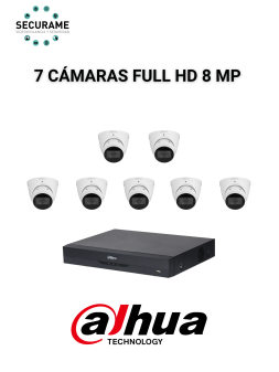 Kit videovigilancia 7...