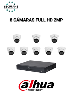 Kit videovigilancia 8...