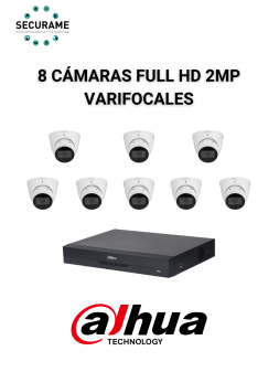 Kit videovigilancia 8...