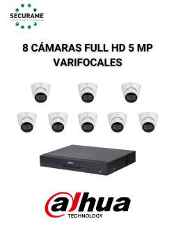 Kit videovigilancia 8...