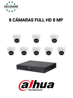 Kit videovigilancia 8...