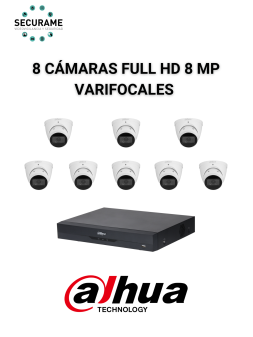 Kit videovigilancia 8...