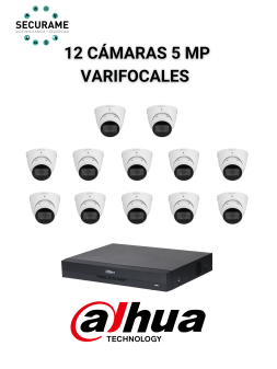 Kit videovigilancia 12...